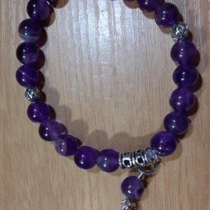 Glass bead Rosary Bracelet